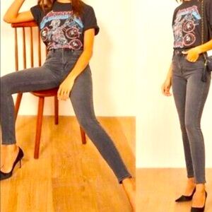 Reformation SKINNY jeans in Gibson Grey Gray 29